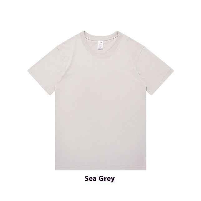Cotton Heavy Round Neck Cultural T-shirt Advertising Shirt