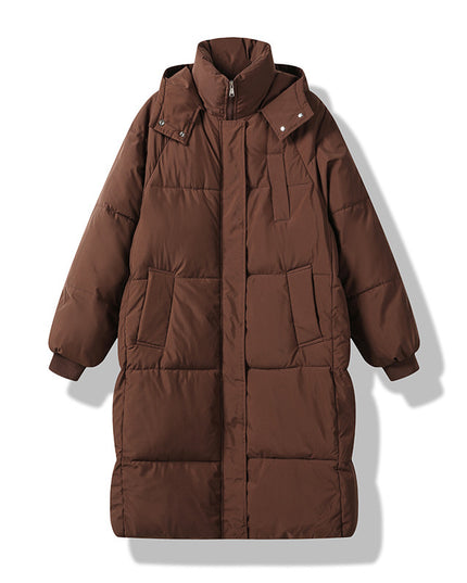 Winter New Mid-length Loose Hong Kong Style Bread Coat Cotton-padded Coat