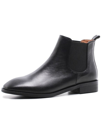 Sleeve Solid Color All-match Comfortable And Warm Short Boots