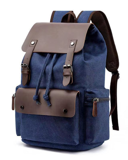 Drawstring Backpack Retro Canvas Personality