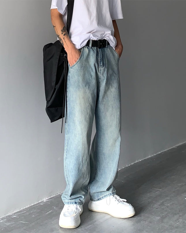 Wide-leg Jeans Men And Women