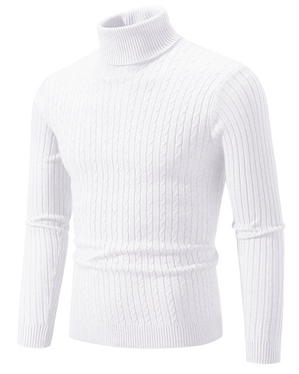 Retro Simple High Collar Bottoming Sweater Wear Casual Thin Slimming Knitwear