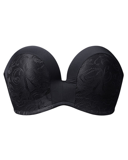 Bra D Cup Sexy Tube Top Invisible Bra Wrapped Underwear