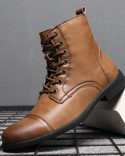 High-top British Casual Men's Shoes