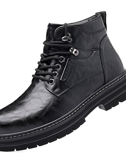 Men's Fashion British Style High-top Boots