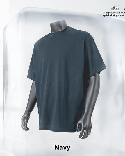 Spring And Summer Mint Mambo Teenagers Loose Men's T-shirt