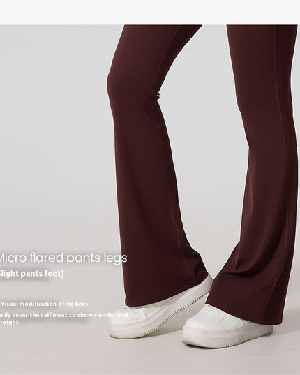 Women's Shoulder Strap Integrated Bell-bottom Pants