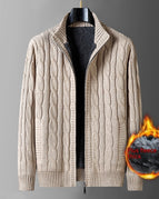 Khaki Fleece Lined