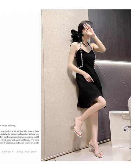 Clear Rhinestone All-in-one Sandals With High Heel Crystal