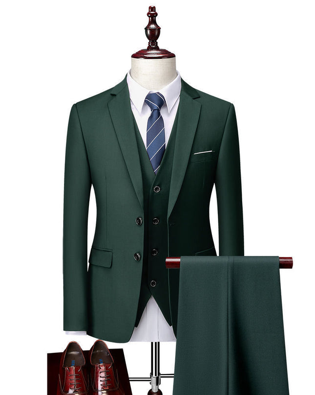 Men's Ruffian Handsome Casual Suit Full Set