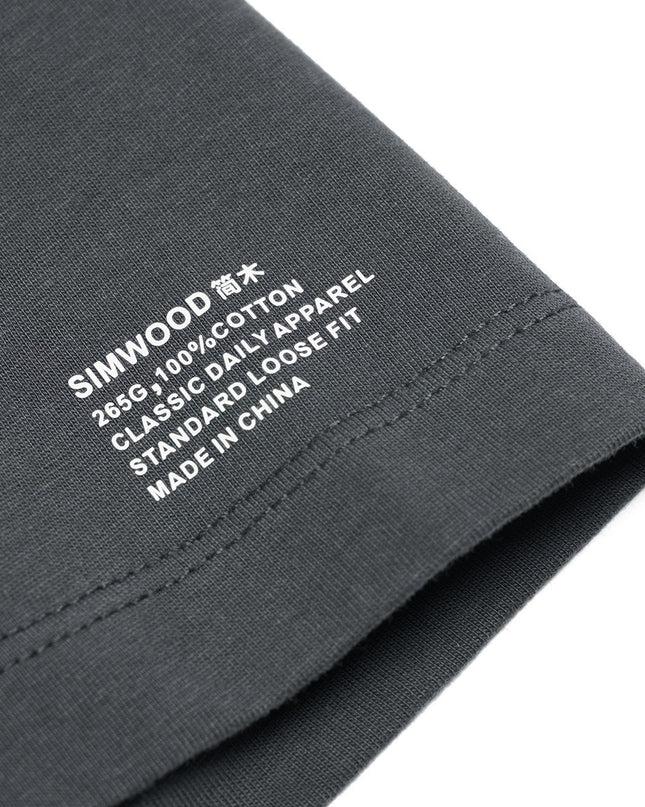 Basic Solid Color Heavy Underwear Short-sleeved T-shirt Men