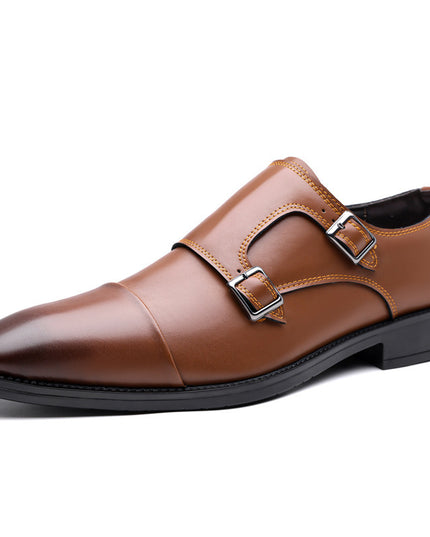 Leather Shoes Men's Business Shoes Oxford