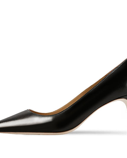 Naked Light Mouthed French Women's Soft Soled Non Tiring High-heeled Single Shoes