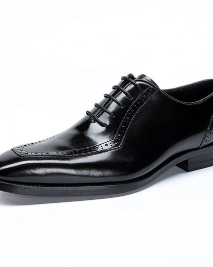 Oxford Men's Formal Dress Single Shoes Leather