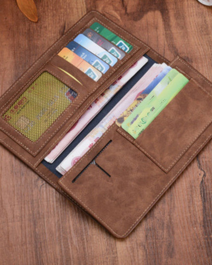 Genuine Leather Purses Coin Bag Men's Wallets