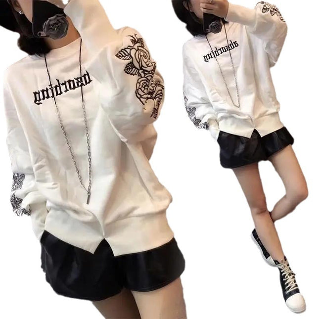 Women's Cotton Sweater Loose Plus Size