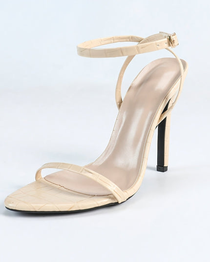 Open Toe High Heel Women's Shoes Back Strap Sandals