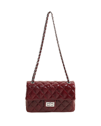 New Leopard Print Shoulder Crossbody Small Square Bag