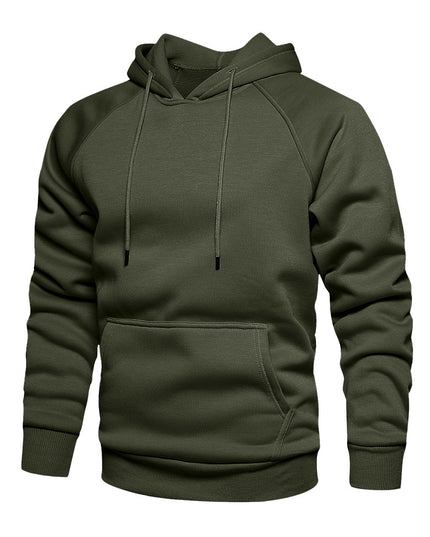 Men's Solid Color Hoodie Hip-hop Street Clothing Coat