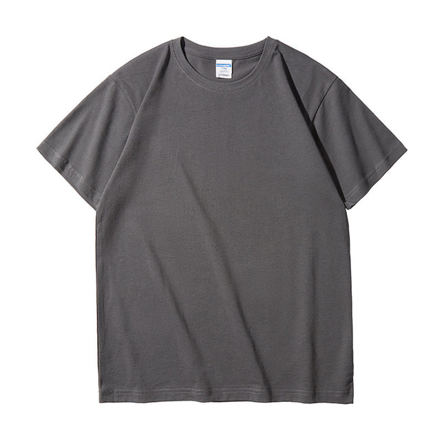 Double Yarn Combed Cotton 210g Blank Light Board T-shirt
