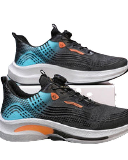 Fashionable Mesh Breathable Rotating Buckle Sneaker