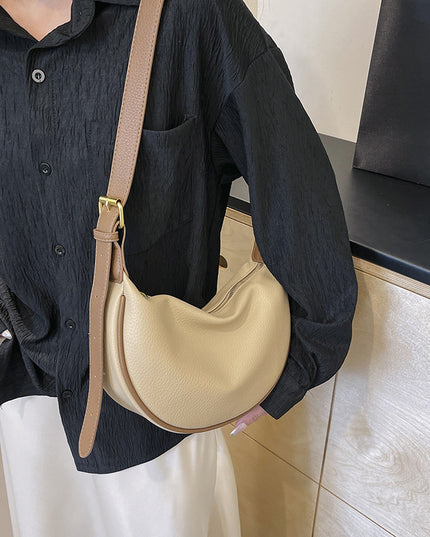 Soft Leather Large Capacity Underarm All-match Shoulder Messenger Bag