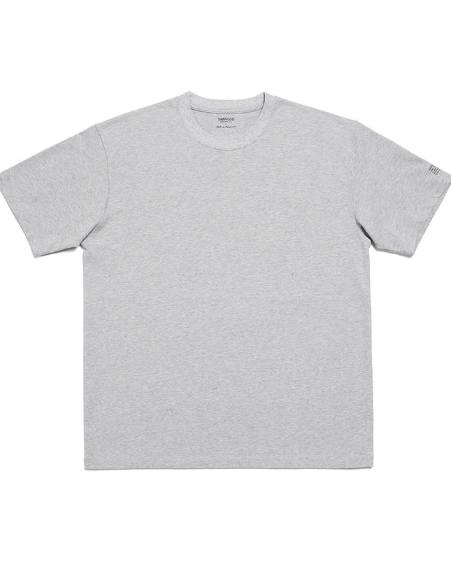 Basic Solid Color Heavy Underwear Short-sleeved T-shirt Men
