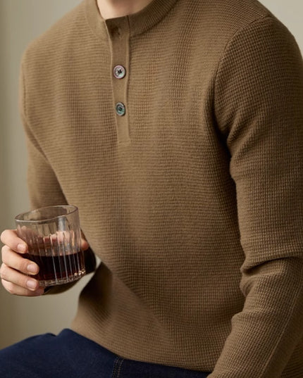 Men's American-style Business Casual All-match Pullover Sweater