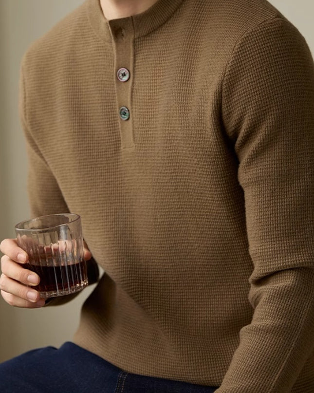 Men's American-style Business Casual All-match Pullover Sweater