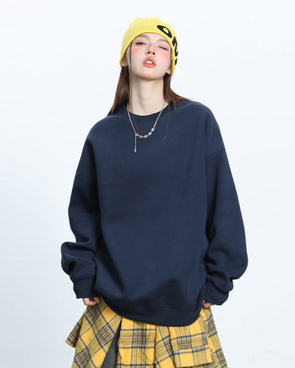 Autumn New Long-sleeved T-shirt Loose Couple's Tops Sweater