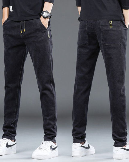 Denim Stretch Casual Men's Trousers Thin