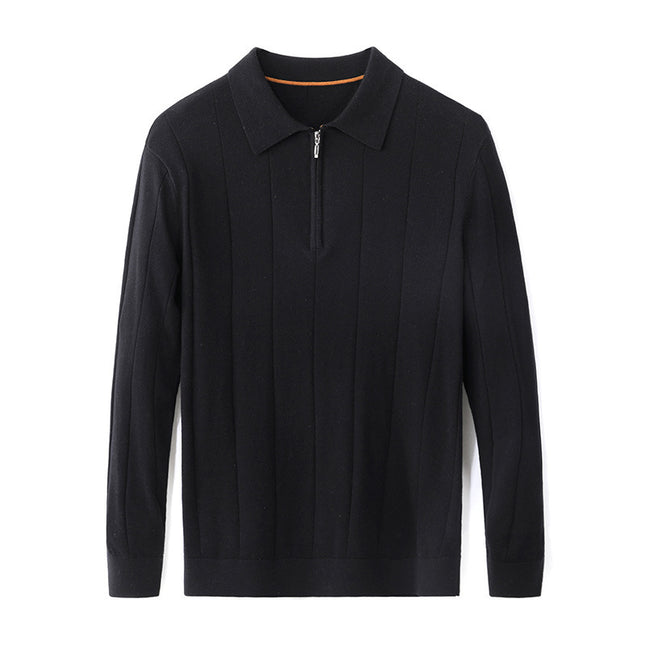 Striped Color Collision Design Bottoming Shirt