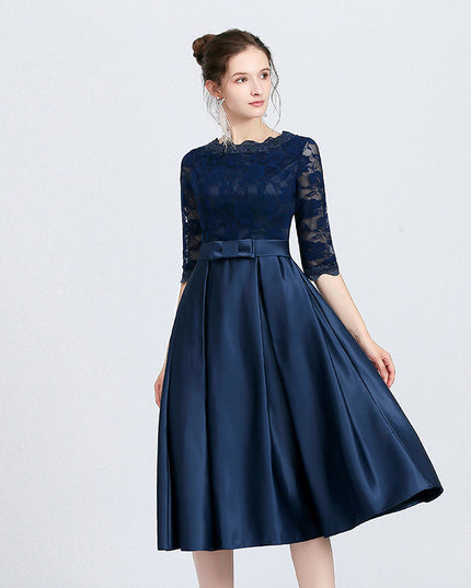 Versatile Casual Mid Length Evening Dress For Women