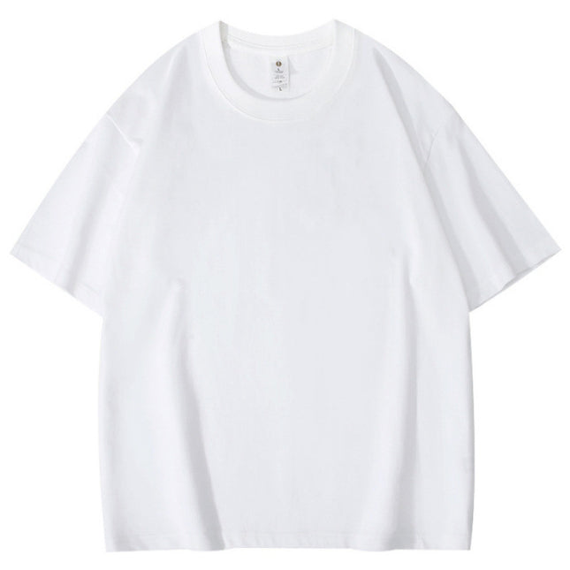 Men's Youth Half Sleeve T-shirt Loose Plus Size