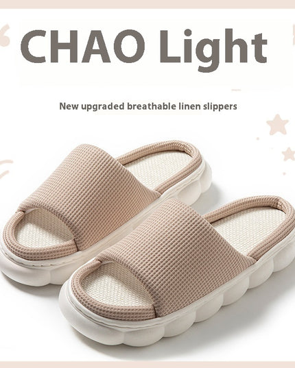 Men And Women Indoor Home Four Seasons Household Slippers