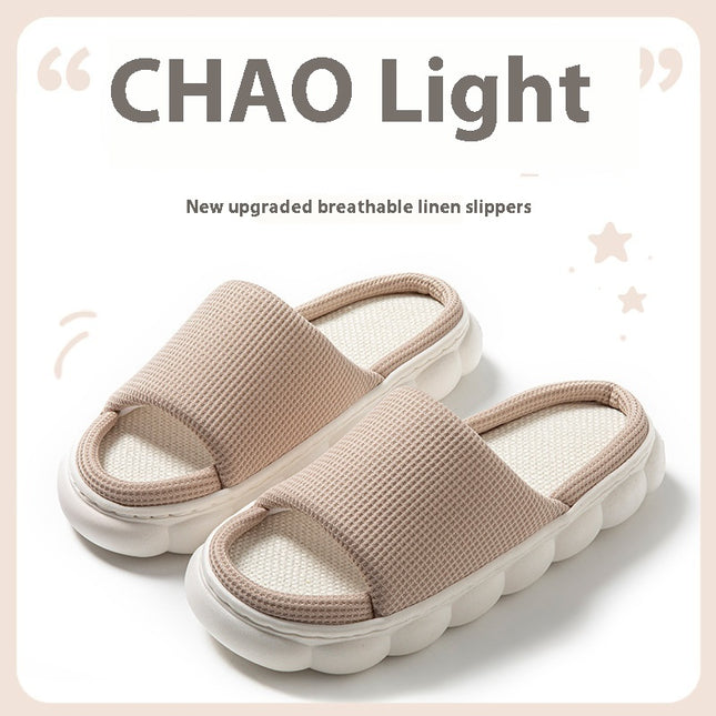 Men And Women Indoor Home Four Seasons Household Slippers