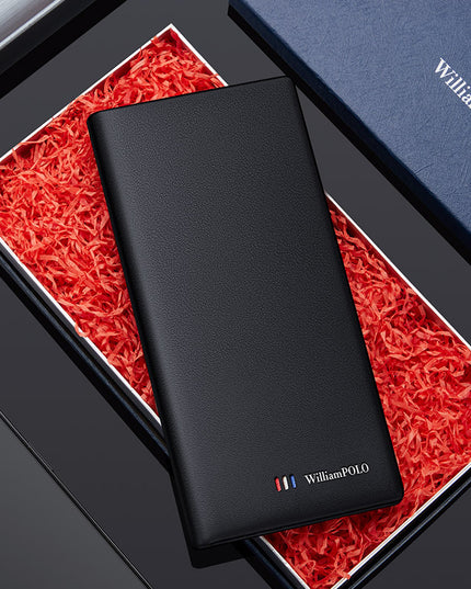 Cowhide Men's Wallet Business Casual All-match