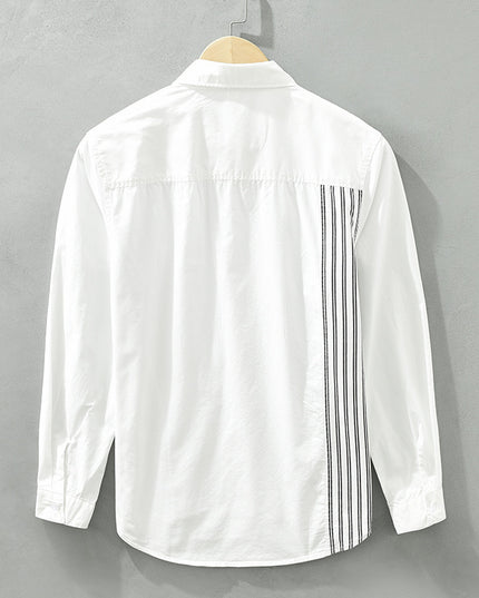 Cotton Long-sleeved Shirt Loose Japanese Style Casual