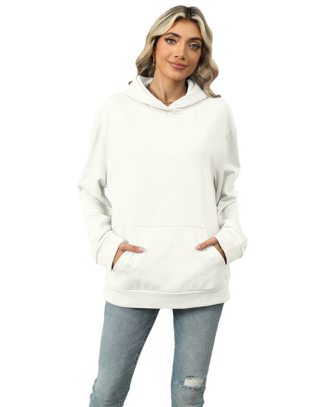 Casual Hooded Pocket Sweatshirt Women