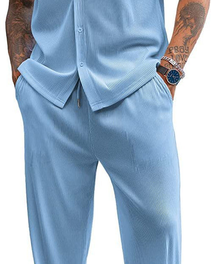 Short-sleeved Trousers Loose Leisure Suit