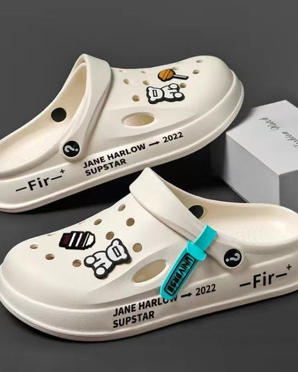 Casual Students' Beach Sandals Soft Bottom For Driving Non-slip Pump