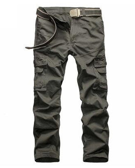 European And American Plus Size Women's Multi-pocket Sports Pants