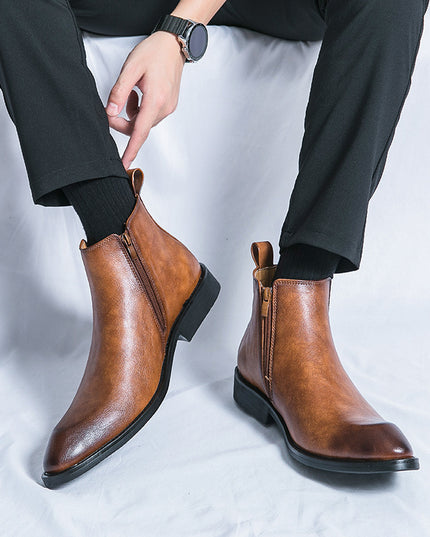 Autumn And Winter New Casual Fashion Retro Plus Size Short Boots