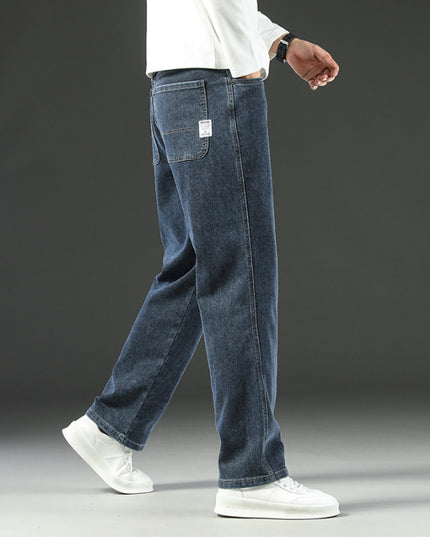 Stretch Business Versatile Casual Loose Jeans