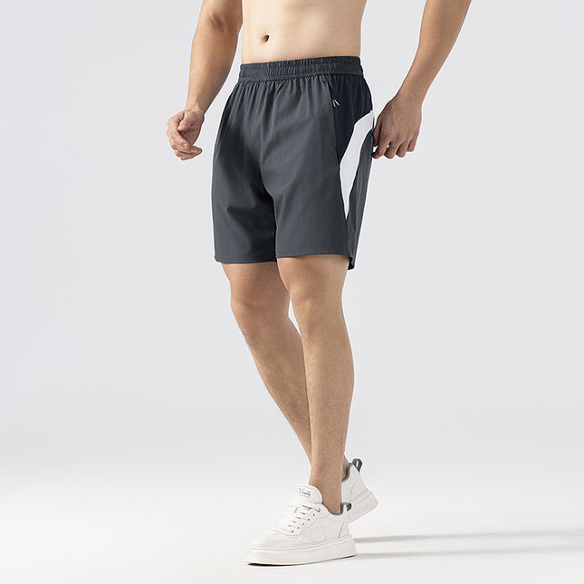 Summer Plus Size Shorts Men's Stretch Sports Shorts Outdoor Fitness