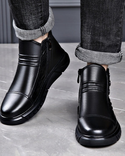 All-matching Worker Boot Warm Leisure Men