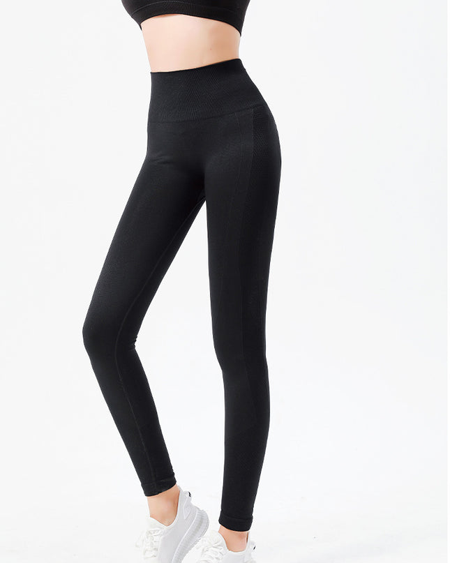 Women's High Waisted Leggings Are Breathable Elastic Shaping And Suitable For Running Yoga And Exercise