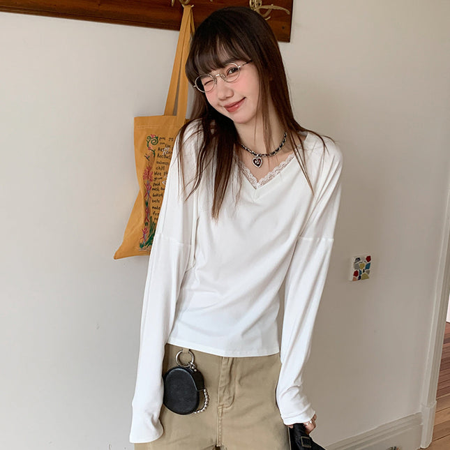 Gentle Inner Wear Can Be Outer Wear Bottoming Shirt