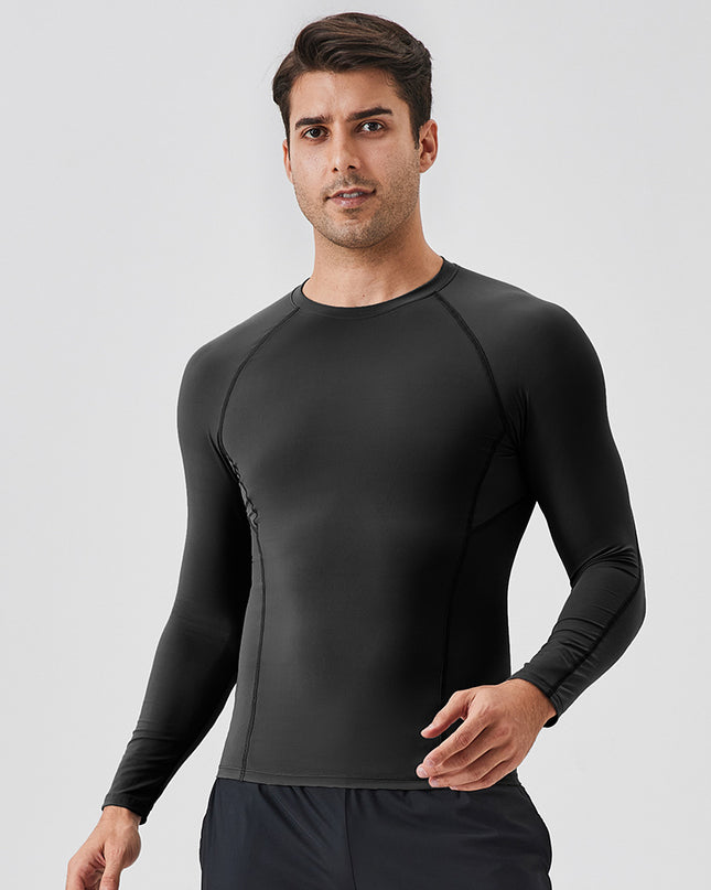 Sports Fitness Outdoor Training Tight Compression Long Sleeve Top