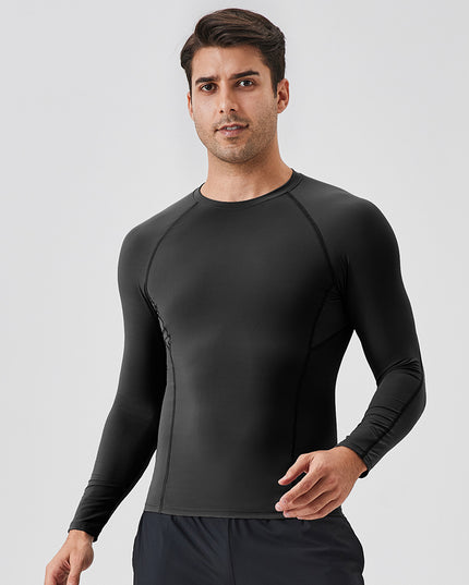Sports Fitness Outdoor Training Tight Compression Long Sleeve Top